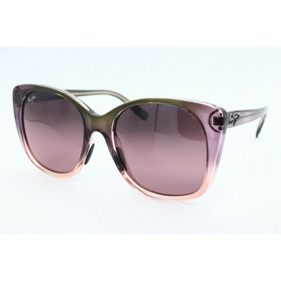 Maui Jim Mele MJ 794 09C Mossy Blush Peach Sunglasses Maui Rose Polarized (A)